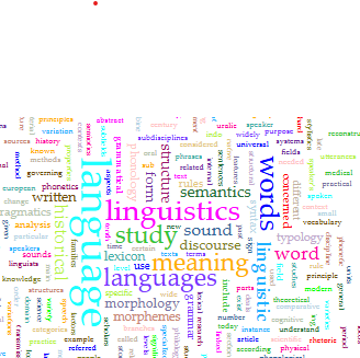 Course Image Introduction to Linguistics (SEMINARS, Group 8)