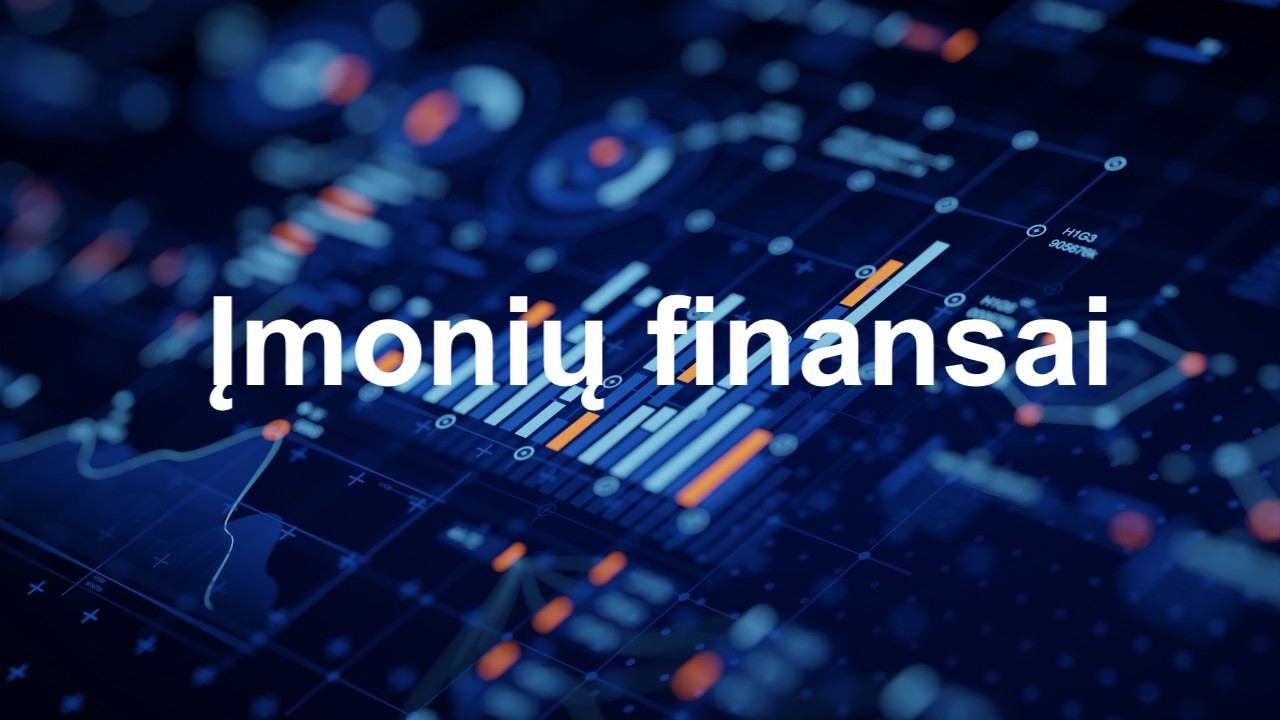 Course Image Įmonių finansai