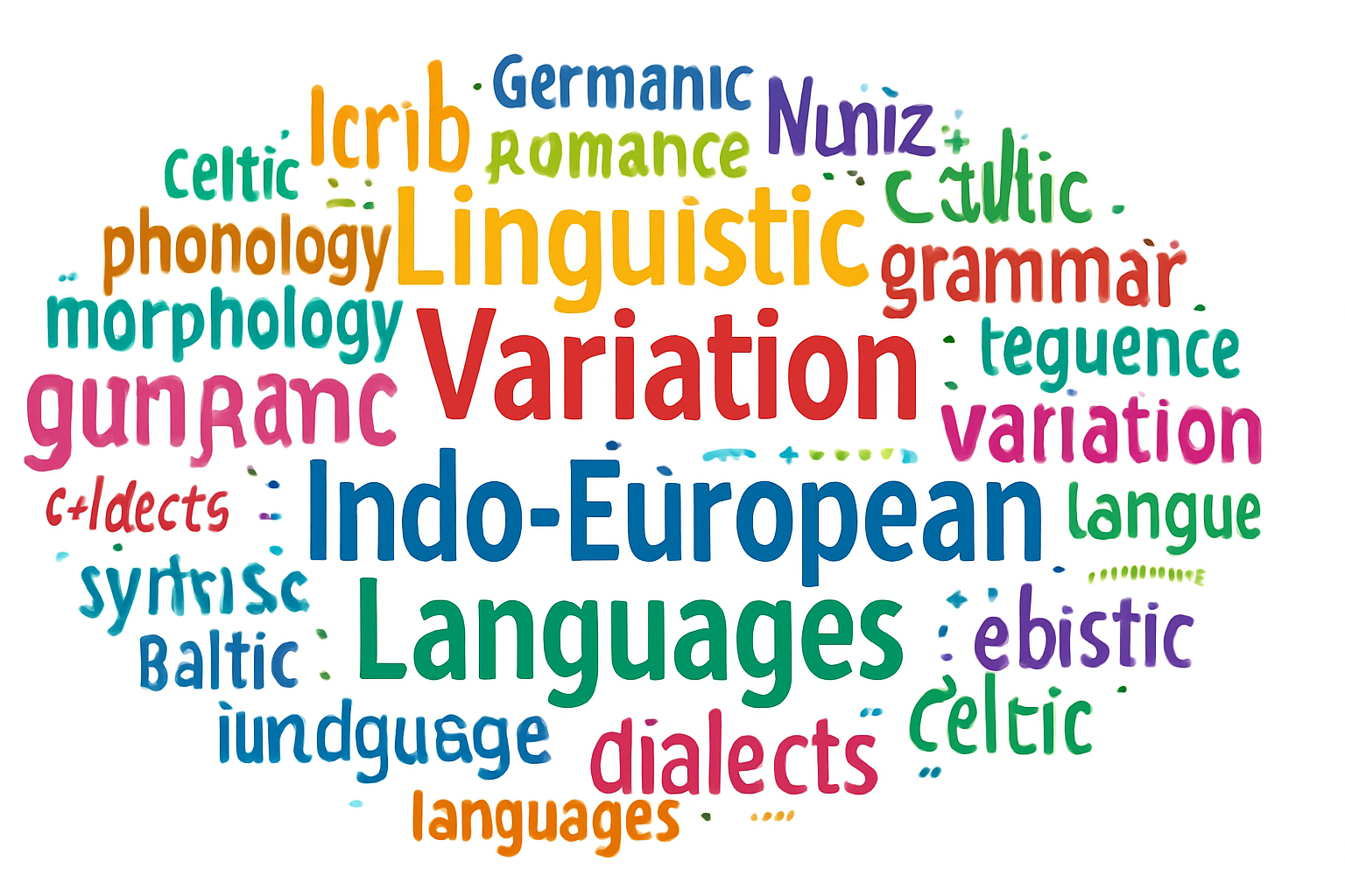 Course Image Linguistic Variation in Indo-European Languages