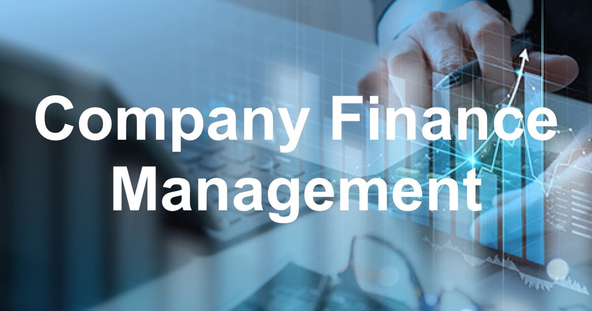 Course Image Company Finance Management