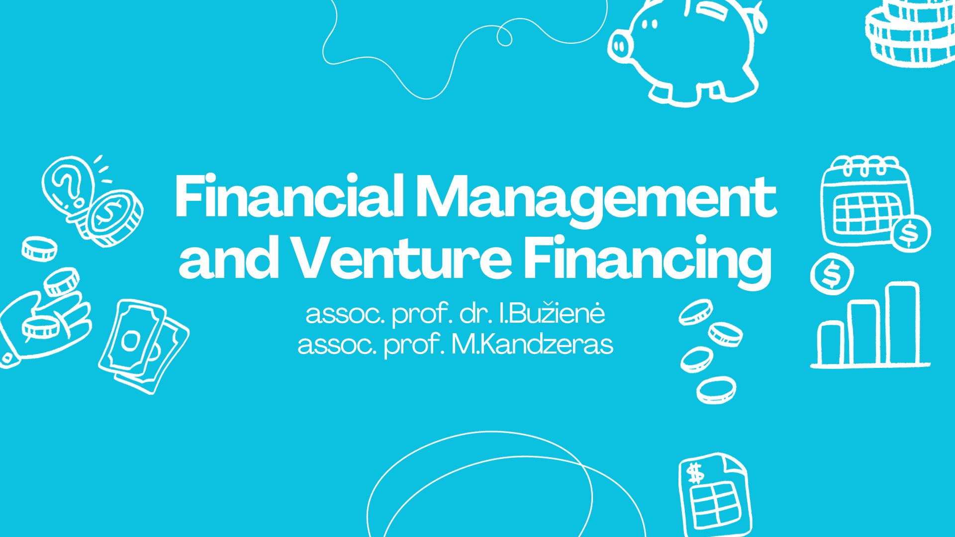 Course Image Financial Management and Venture Financing