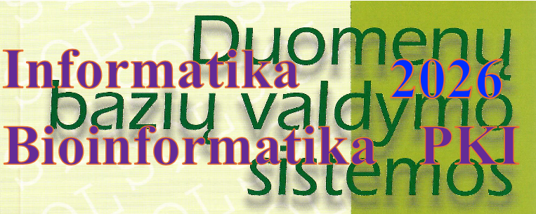 Course Image Duomenų bazių valdymo sistemos