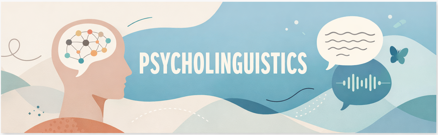 Course Image Introduction to Psycholinguistics