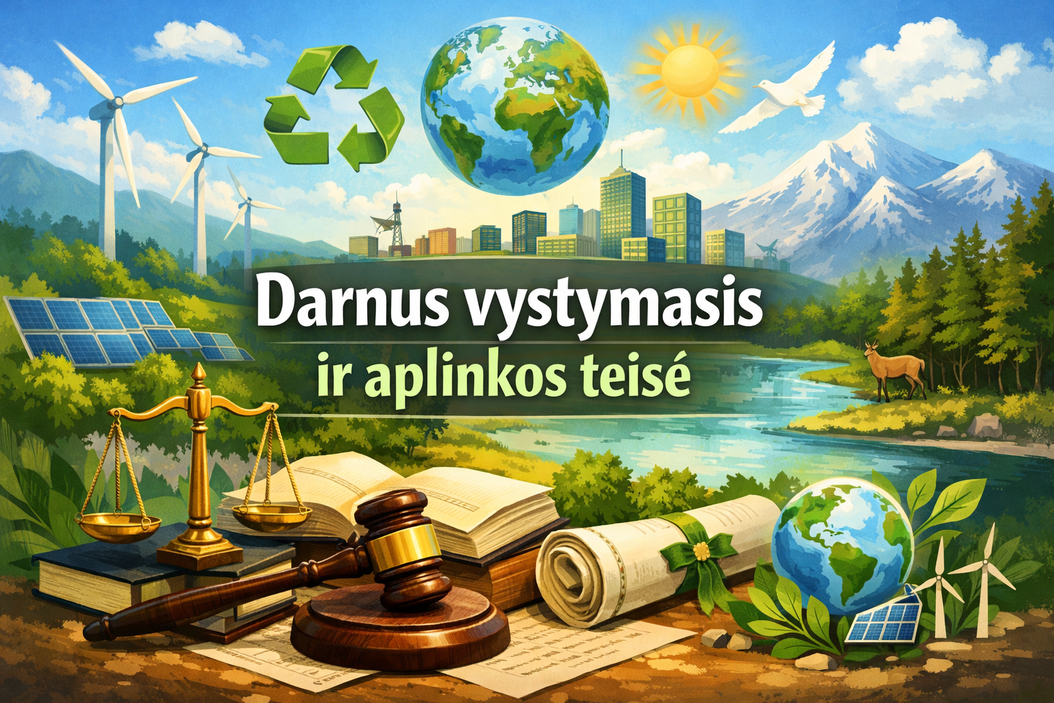 Course Image Darnus vystymasis ir aplinkos teisė (dieninės studijos)