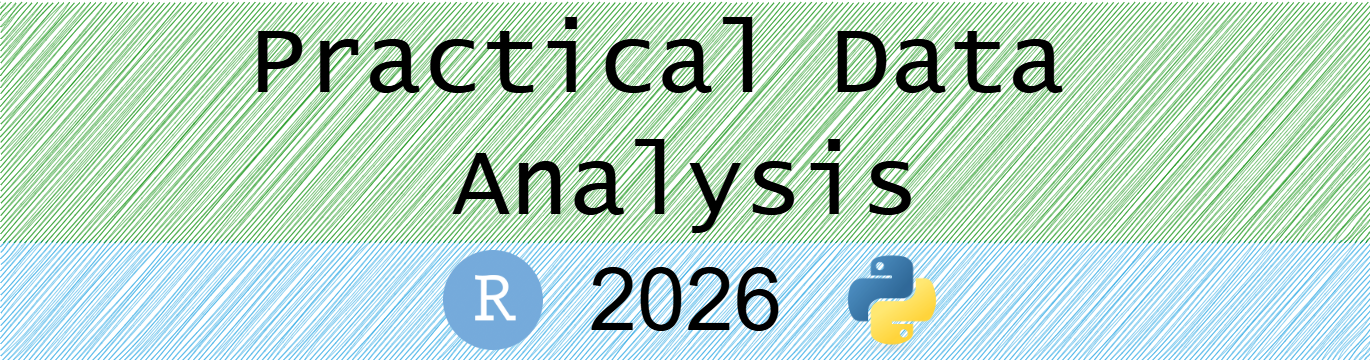 Course Image Practical Data Analysis with R and Python