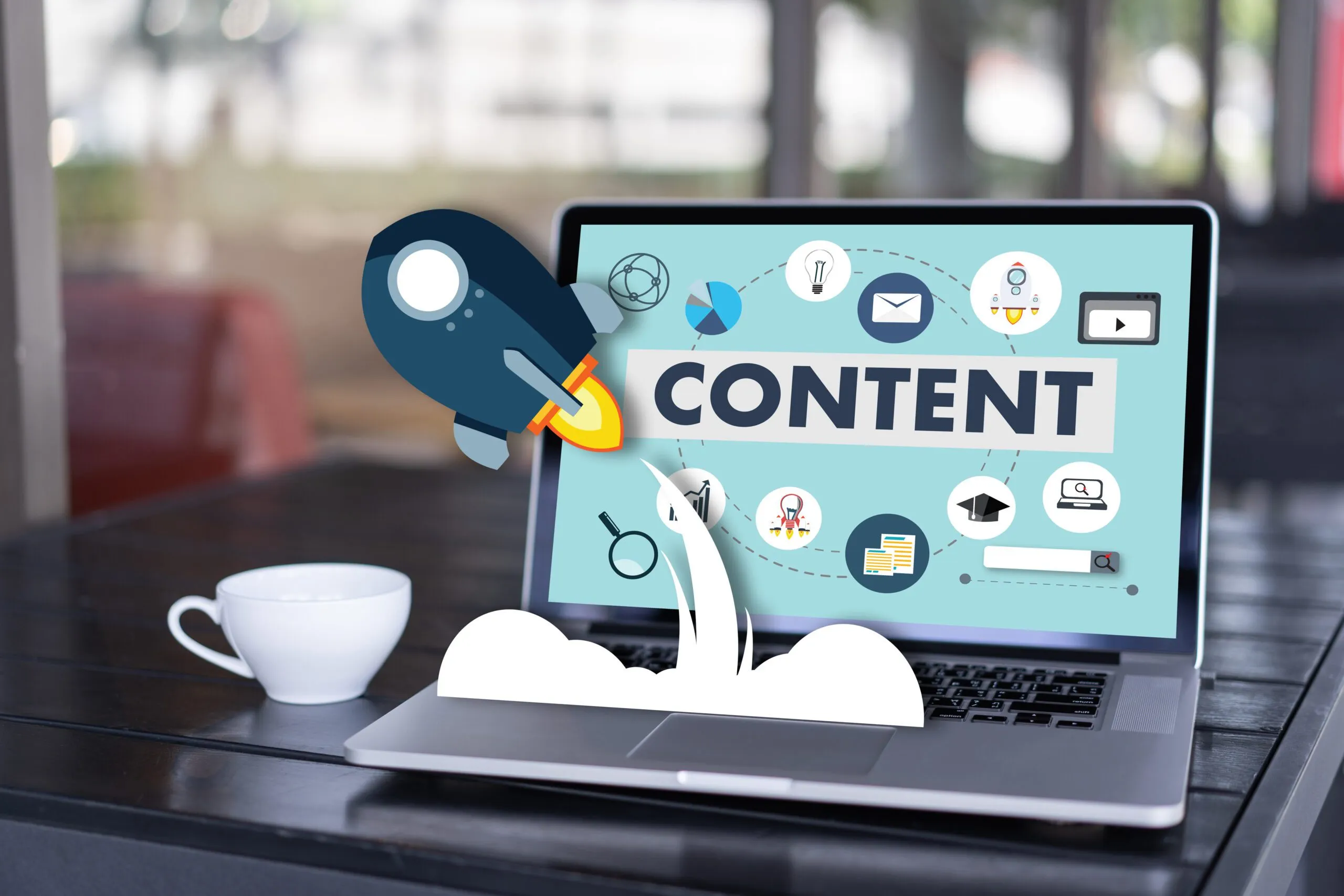 Course Image Content Writing in English