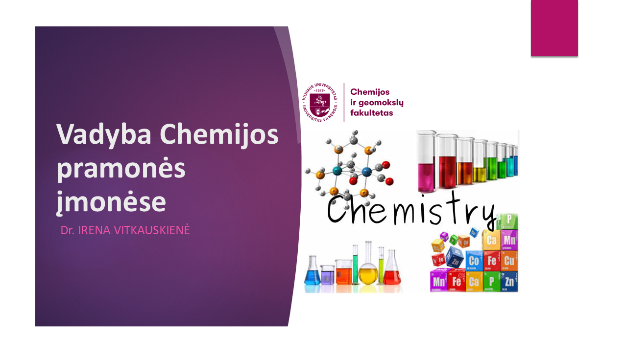 Course Image Vadyba chemijos pramonės įmonėse